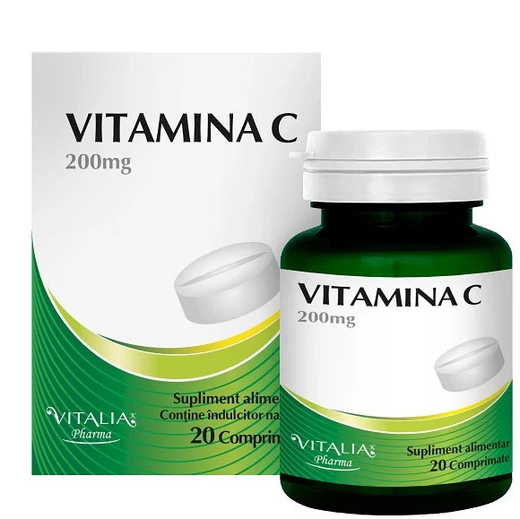 Vitamina C, 200 mg, 20 cpr-VITA.00242