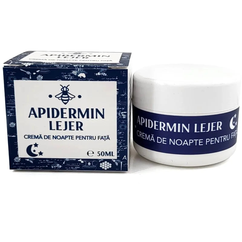 Apidermin Lejer crema fata regeneranta de noapte 50 ml-COAP.00098