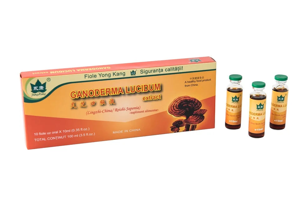 Ganoderma Lucidum, 10 fiole × 10 ml-YONG.00028