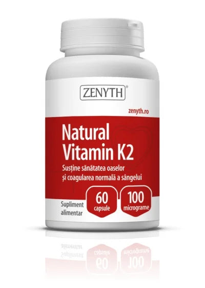 Natural Vitamin K2, 60 cps-ZENY.00071