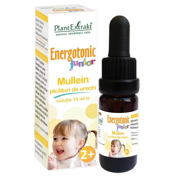 Energotonic Junior Mullein Picaturi Urechi, 15 ml-PLAX.00236