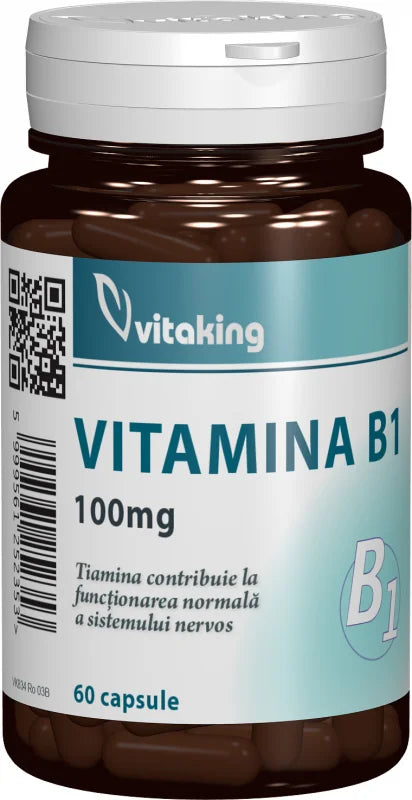 Vitamina B1 100 mg, 60 comprimate-VITA.00009