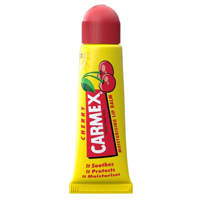 Balsam pentru buze uscate si crapate, SPF 15, aroma cirese, 10 grame-CARM.00046