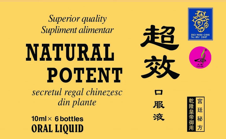 Natural Potent, 10 ml x 6 fiole-NATD.00015
