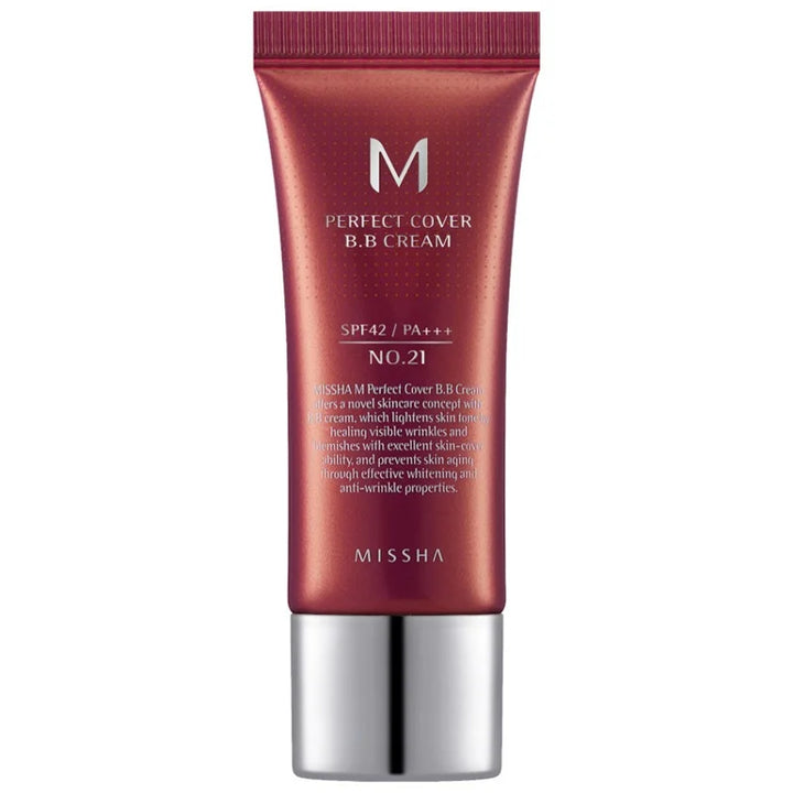 BB Cream SPF 42, Nr. 21 Light Beige, 20 ml-MISS.00013