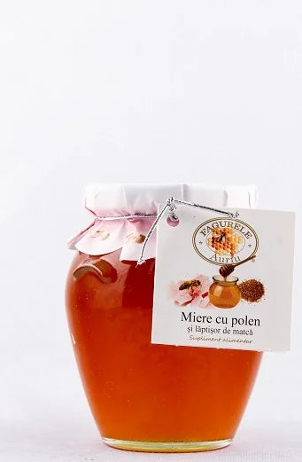 Miere laptisor matca si polen 400 g-EURA.00019