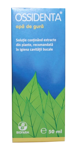 Apa de gura Ossidenta, 50 mililitri-BIOF.00001