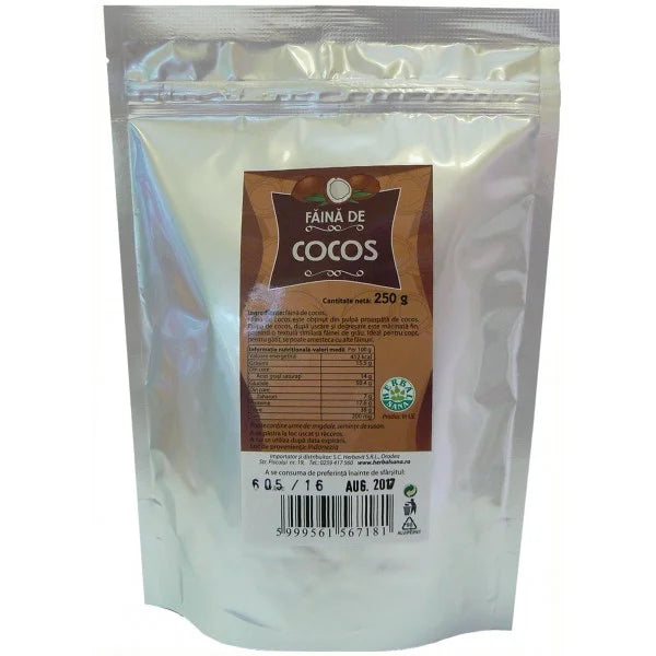 Faina de Cocos, 250 g-HERB.00887