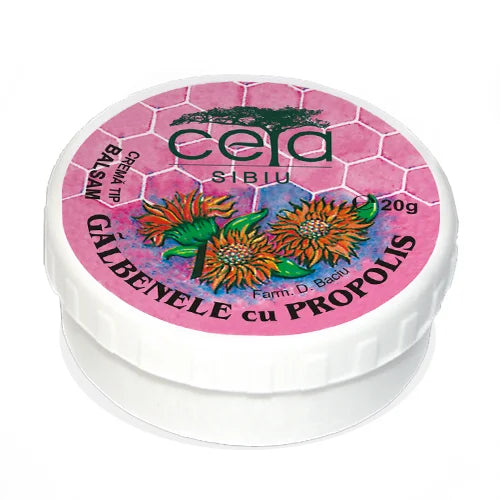 Crema cu galbenele si propolis 20 gr / 25 ml-CETA.00012