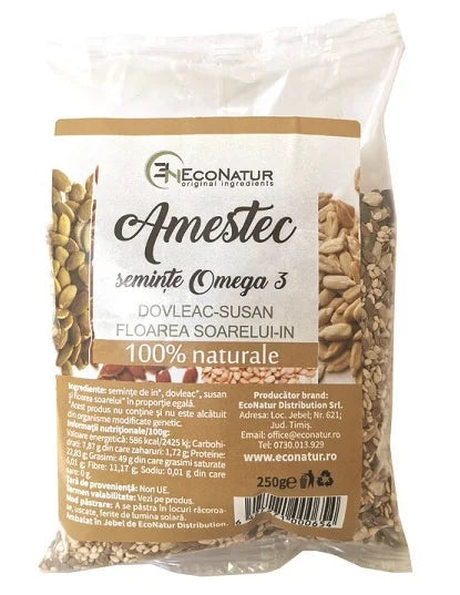 Amestec Seminte Omega 3 250 gr-ECON.00049