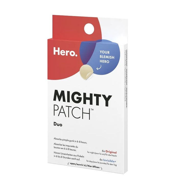 Plasturi Hidrocoloidali Acnee Mighty Duo, 12 buc-HERO.00000
