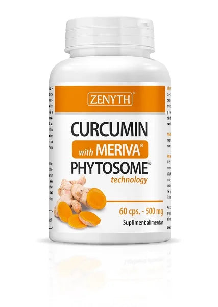 Curcumin with Meriva Phytosome, 60 cps-ZENY.00092