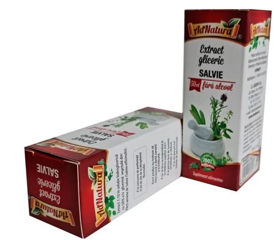  Extract gliceric salvie (fr. alcool), 50ml-ADSV.00363
