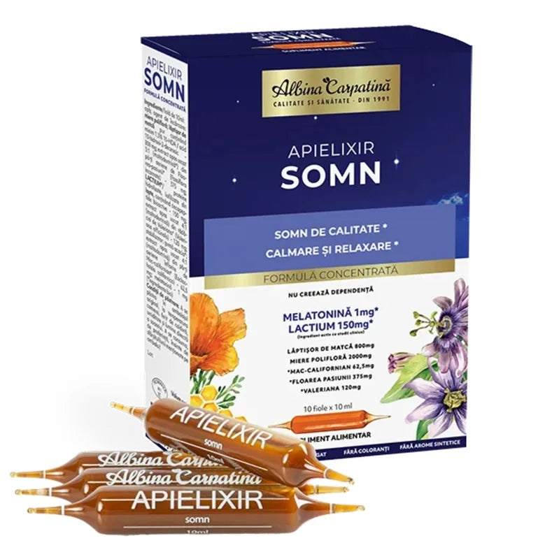API Elixir pentru somn, 10 ml x 10 fiole-APPG.00196