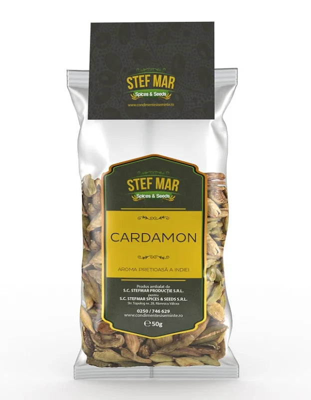 Cardamon (boabe), 50 gr-STMR.00227