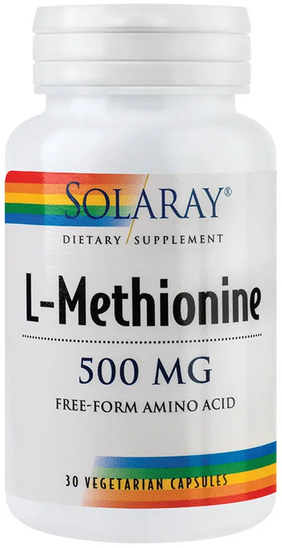 L-Methionine 500 mg, 30 capsule vegetale-SECO.00192