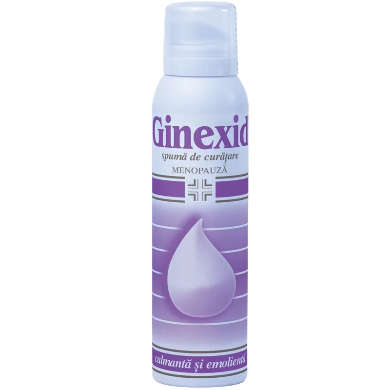Ginexid Menopauza, Spuma de Curatare, 150 ml-NAPH.00085