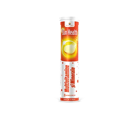 Sun Health Multivitamine & Minerale, 20 comprimate efervescente-SUNM.00162