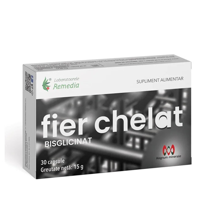 Fier chelat bisglicinat, 30 cps-REME.00499