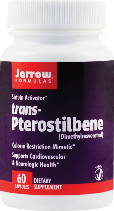 Trans-Pterostilbene 50 mg, 60 capsule vegetale-SECO.00325