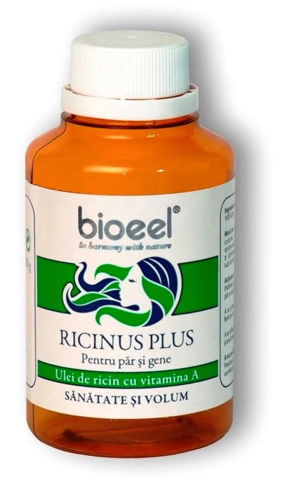 Ricinus Plus, 80 grame (ulei de ricin cu vitamina A)-BIOE.00086