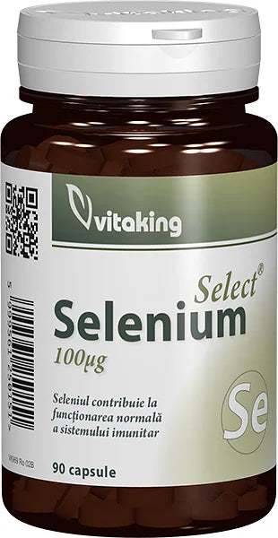 Seleniu 100 mcg, 90 capsule-VITA.00053