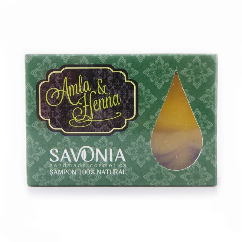 sampon solid amla si henna, 90 gr-SAVO.00030