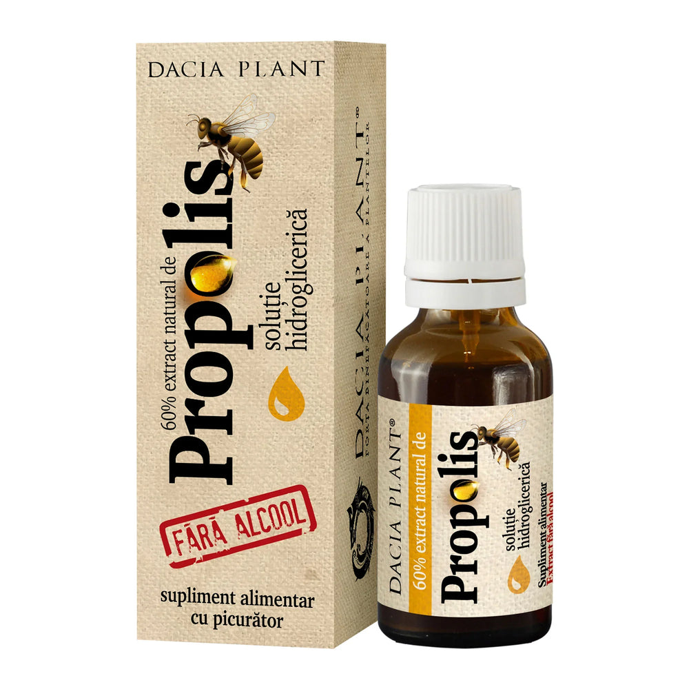 Tinctura propolis fara alcool picaturi 20ml-DACP.00620