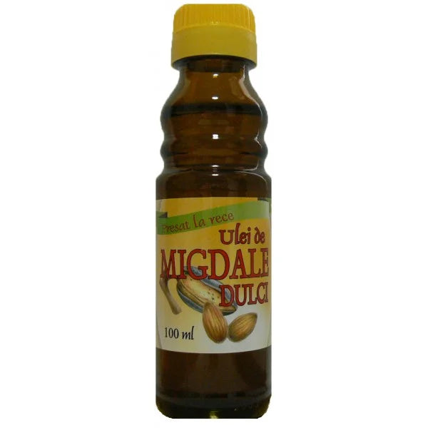 Ulei de Migdale Presat la Rece, 100 ml (Uz Intern)-HERB.00322