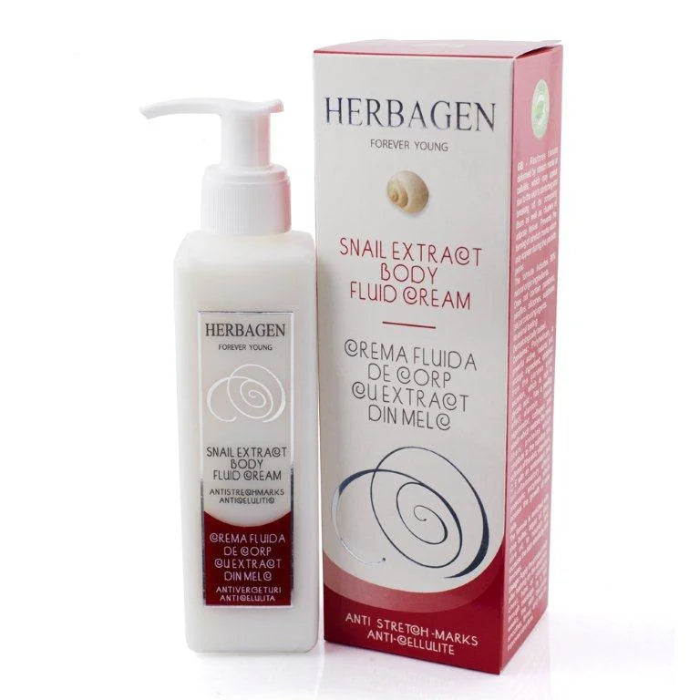Crema Fluida de Corp cu Extract din Melc, 200 ml-HERB.00114