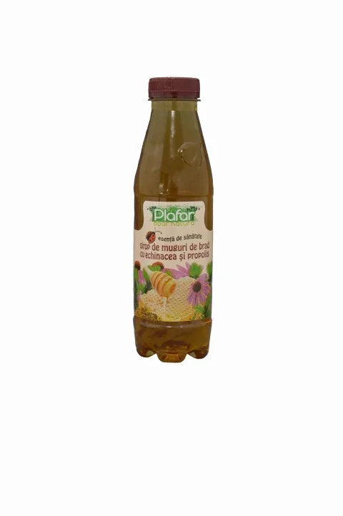 Sirop muguri brad, echinaceea & propolis, 500 ml-PLAF.00046