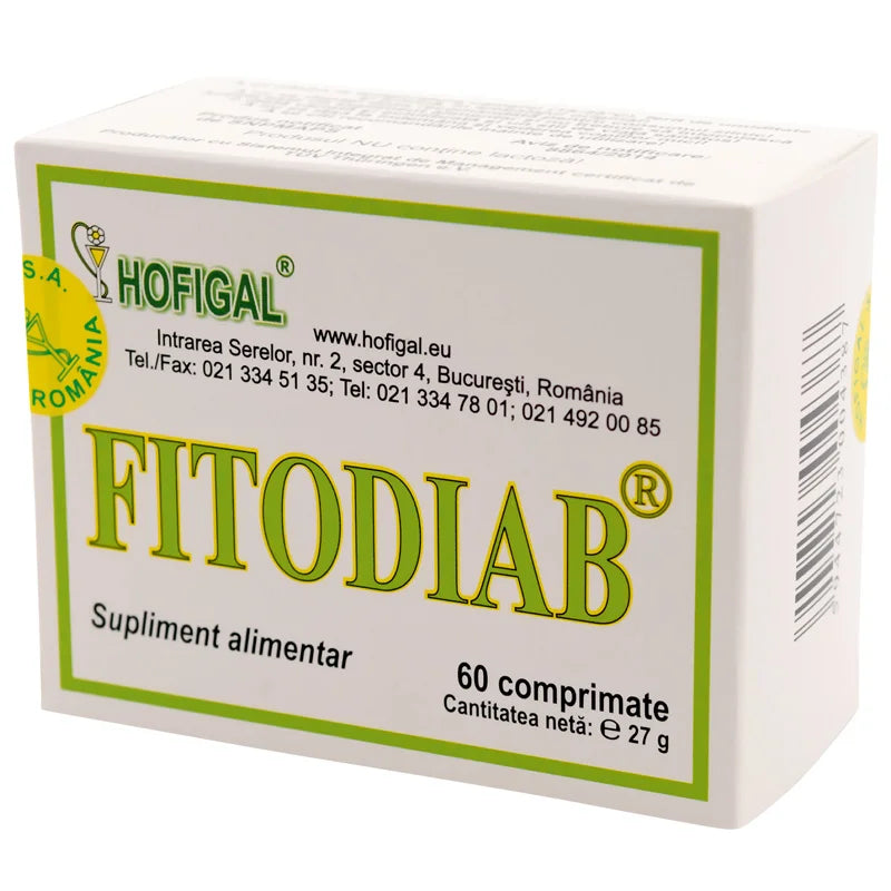 Fitodiab, 60 comprimate-HOFI.00046