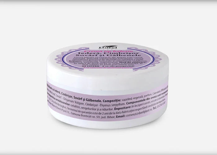 Crema-Balsam Iedera, Cimbru, Sovarf si Galbenele 100gr/90ml-DORE.00055