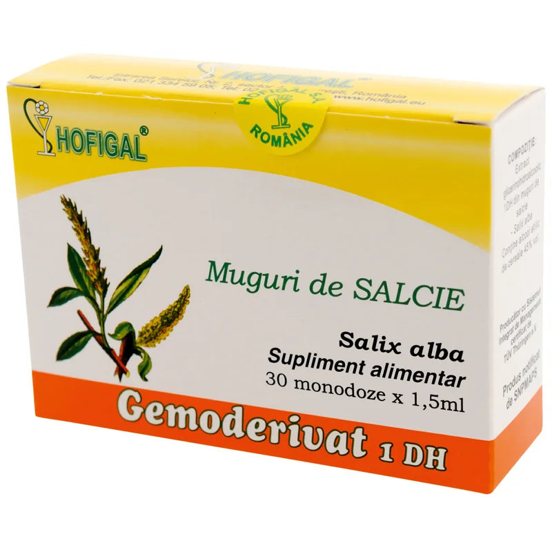 Gemoderivat Muguri Salcie, 1,5 ml x 30 monodoze-HOFI.00069