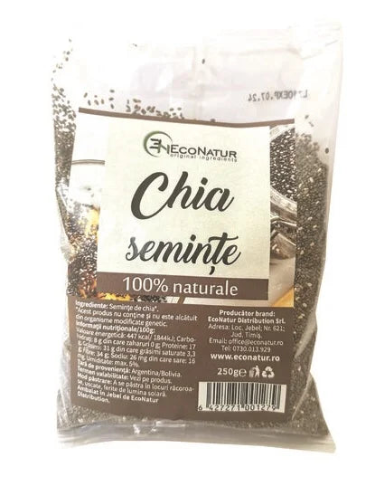 Seminte Chia 250 gr-ECON.00037