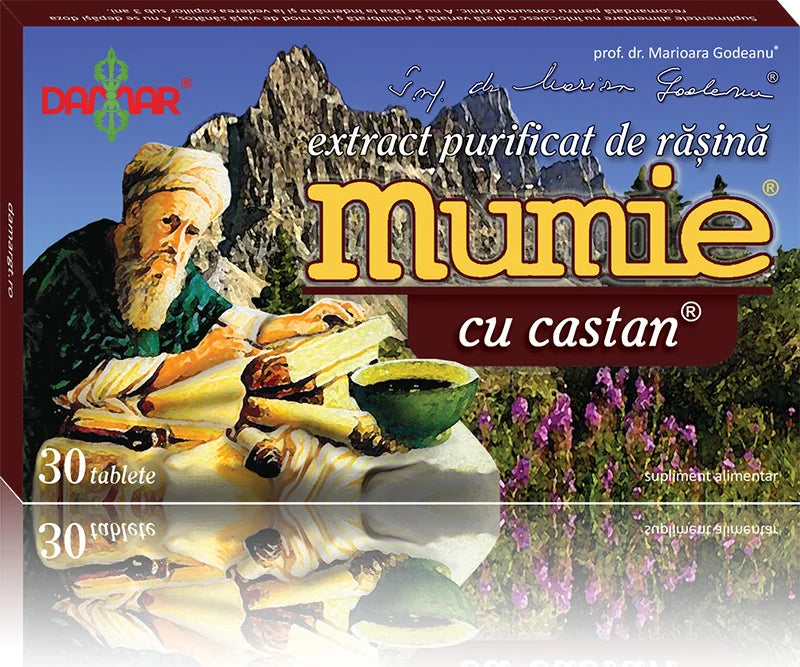 Mumie-extract rasina + castan 30cpr-DAMG.00040