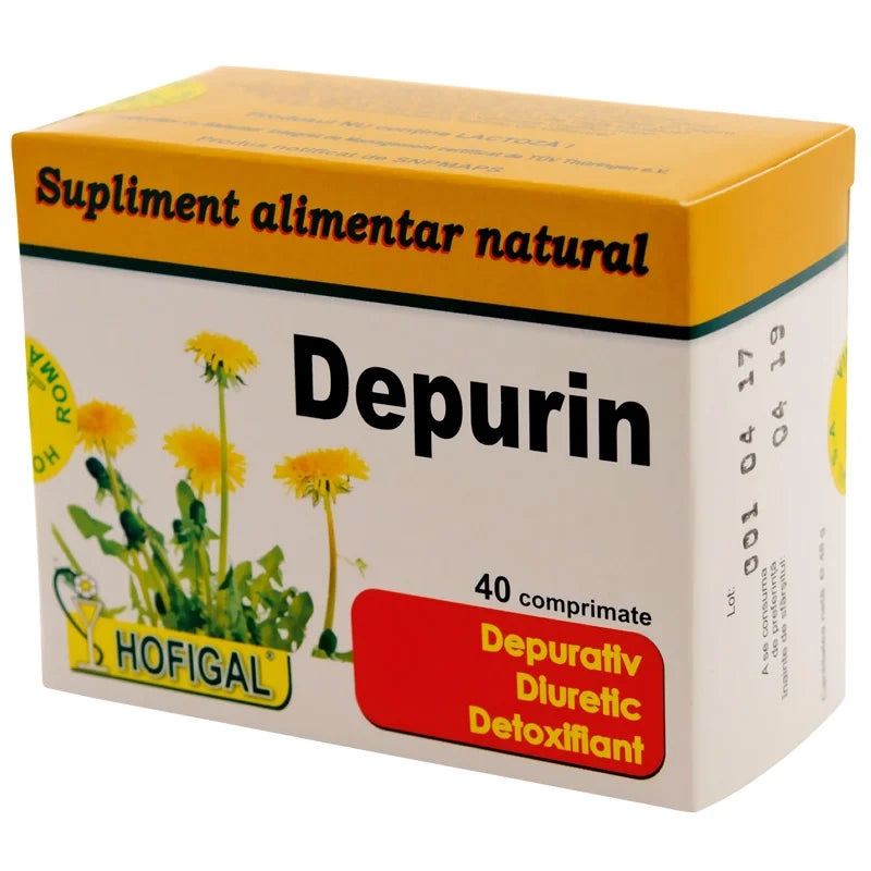 Depurin, 40 comprimate-HOFI.00038