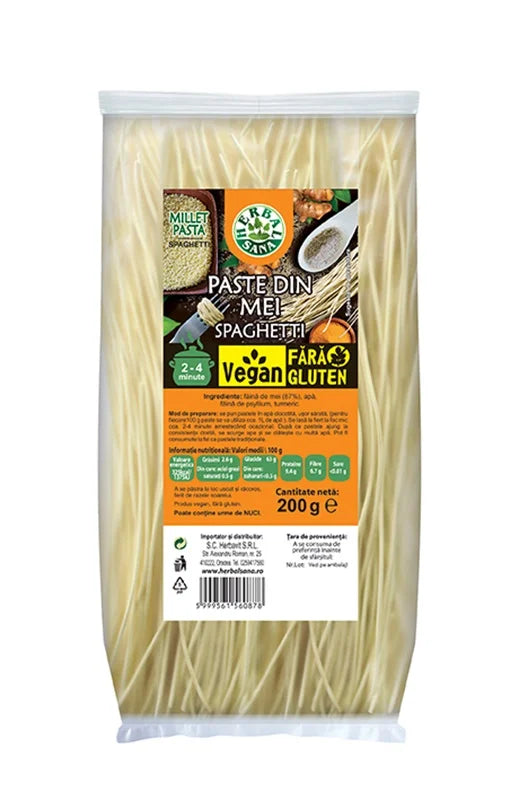 Paste Spaghete cu Mei, 200 g-HERB.01525
