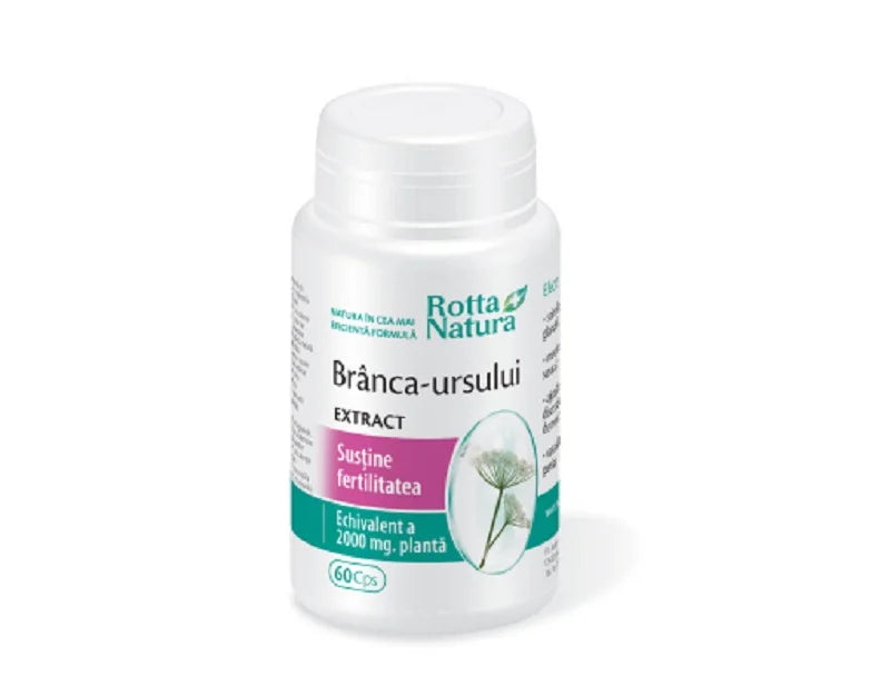 Branca‑ursului extract, 60 cps-ROTT.00206