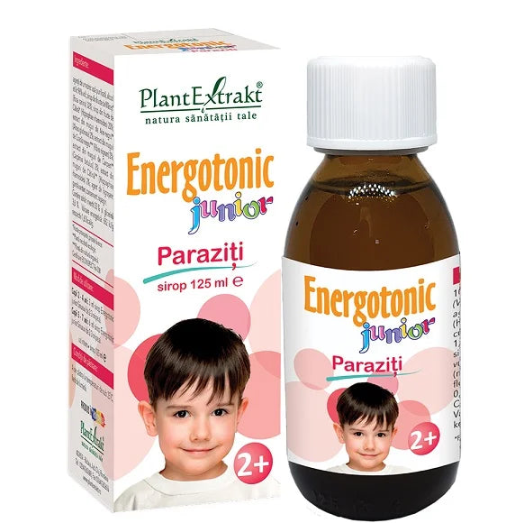 Energotonic Junior Paraziti Sirop, 125 ml-PLAX.00247