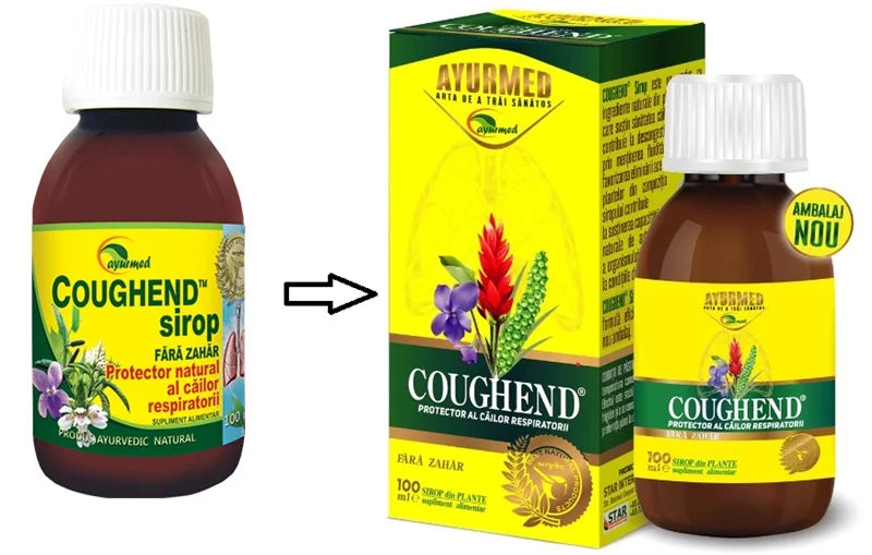 Coughend sirop fara zahar, 100 ml-STAR.00001