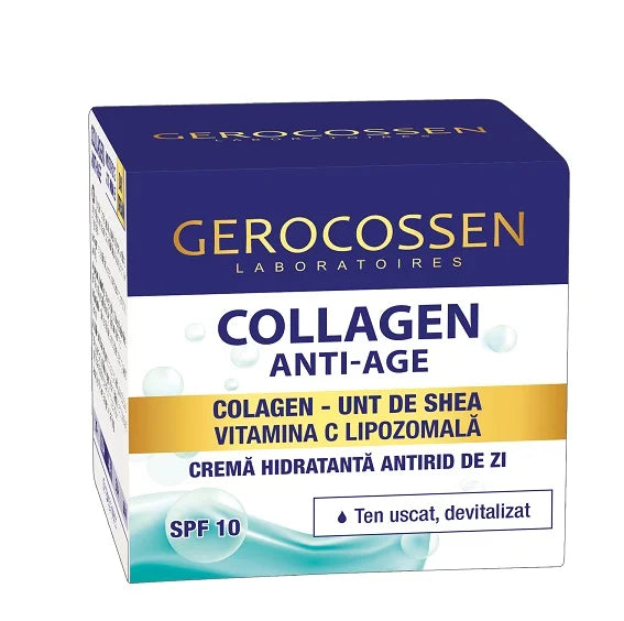 Crema Hidratanta Antirid de Zi (Ten Uscat) – Collagen, 50 ml-GERO.00614