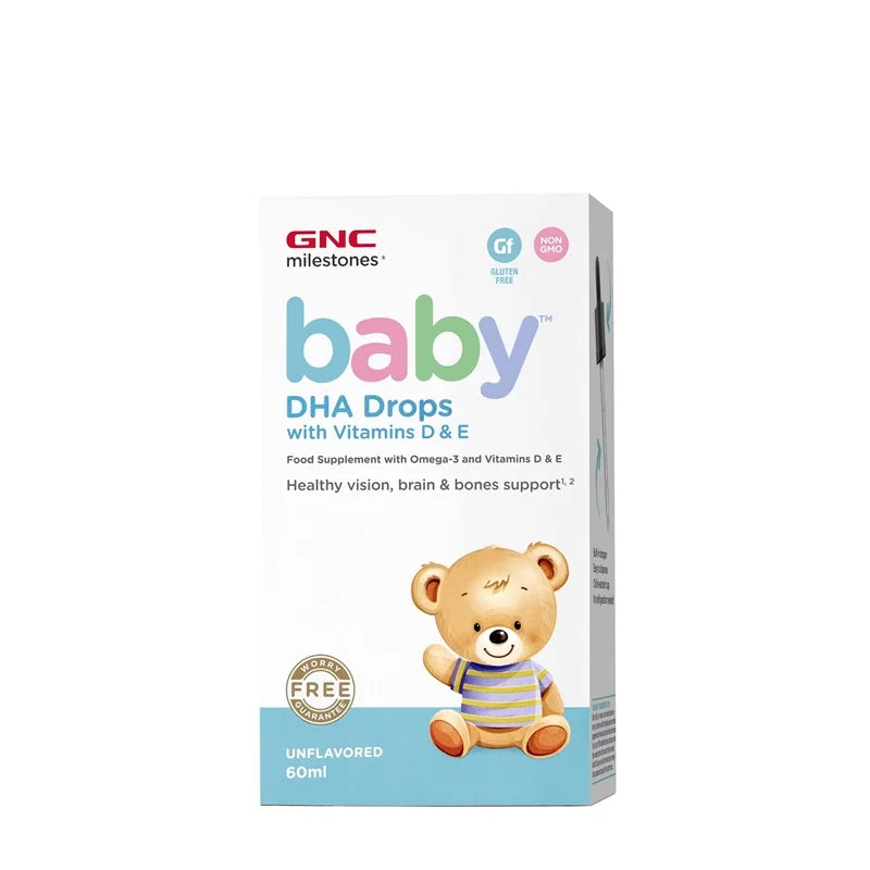 Drops Baby DHA cu Vitamina D & E, 60 ml-GNCE.00014
