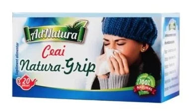  Ceai raceala si gripa (Natura Grip), 20dz-ADSV.00192