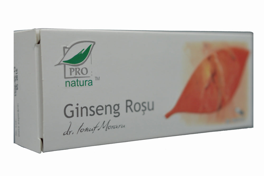 Ginseng Rosu, 30 capsules-MEDI.00275