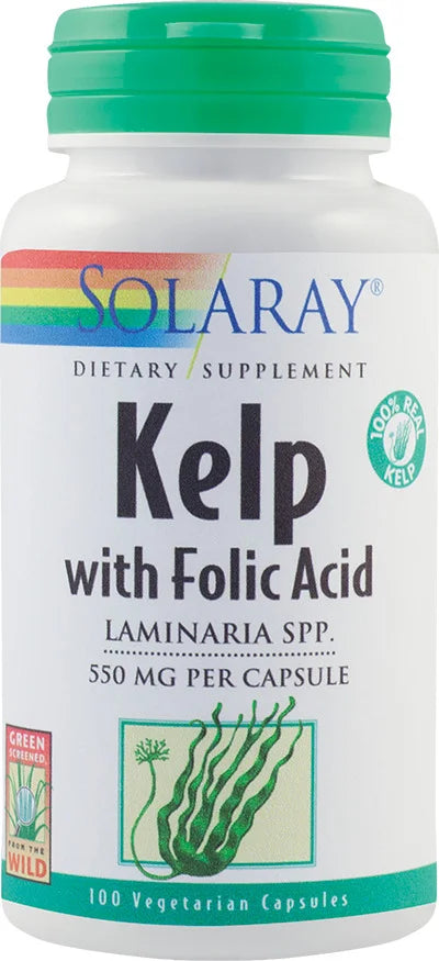 Kelp 550 mg, 100 capsule vegetale-SECO.00318