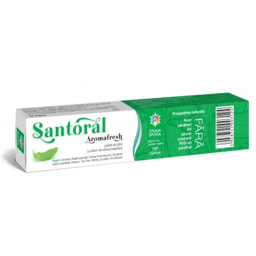Pasta de dinti Santoral AromaFresh, 75 ml-SANT.00287