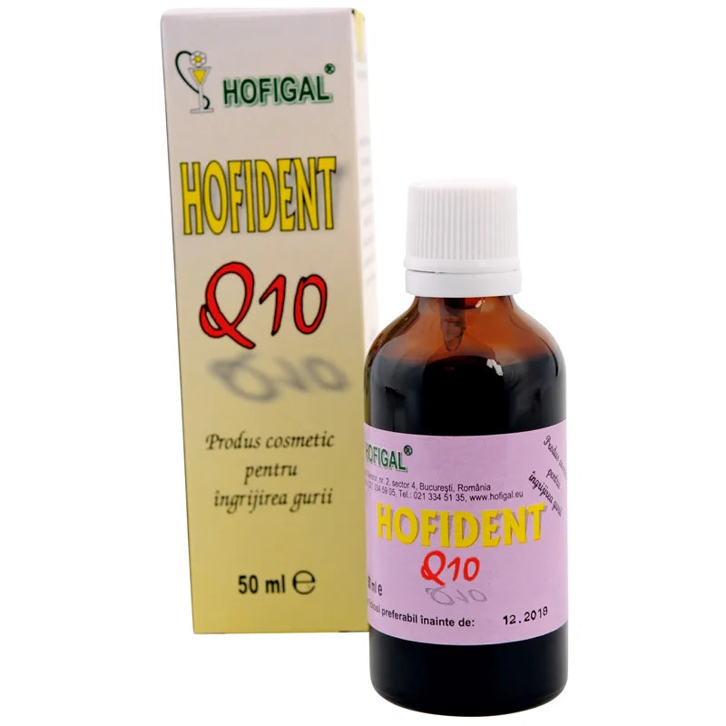 Hofident Q10 pentru ingrijirea Gurii, 50 ml (Uz extern)-HOFI.00092