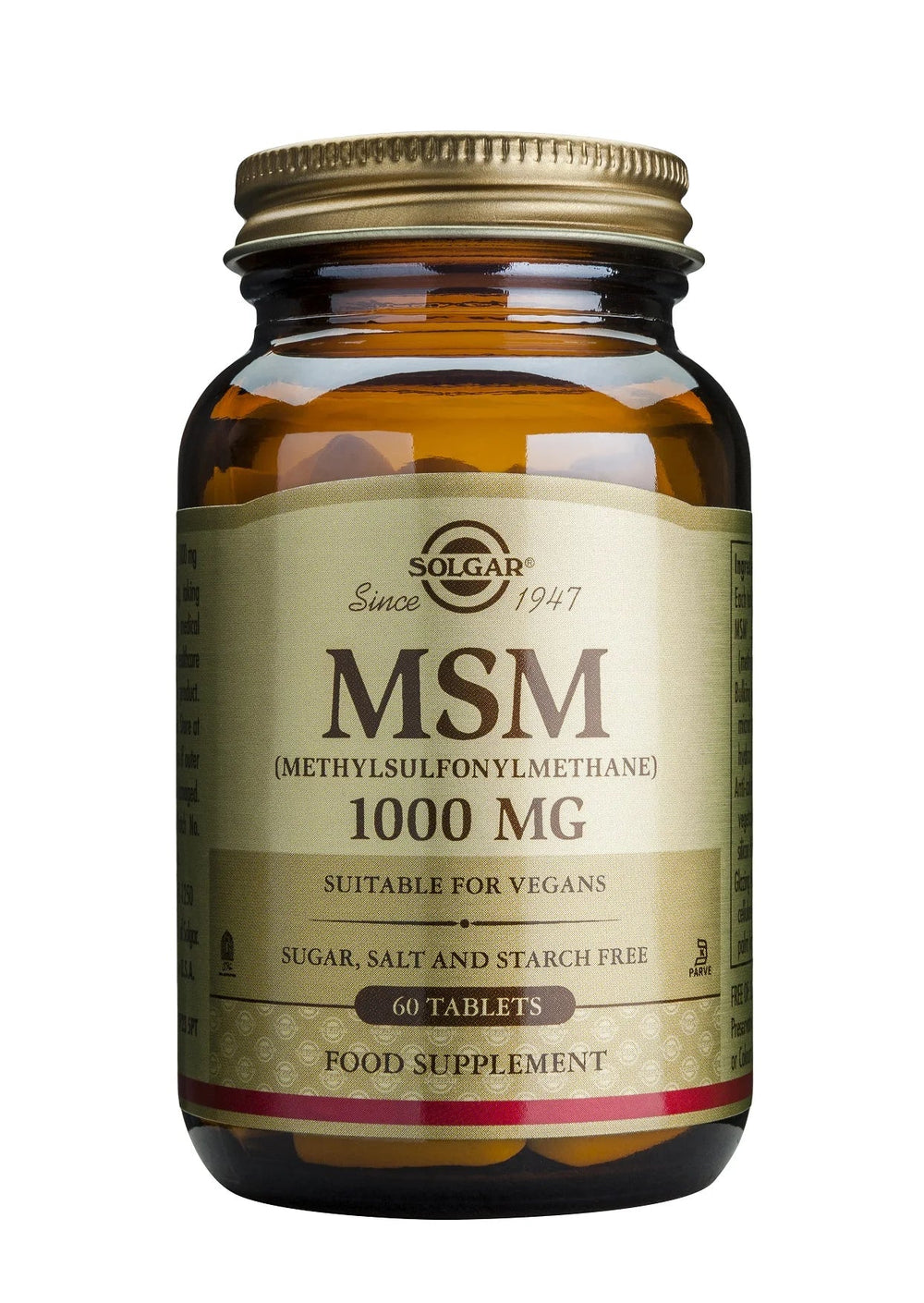 MSM 1000 mg, 60 comprimate-SOLG.00010