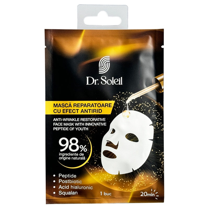 Masca reparatoare cu efect antirid pentru fata 1 buc-DR.S.00059